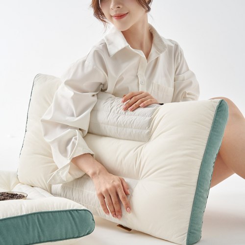 Подушка хлопковая с гречневой лузгой (48*74 см.) / арт. 286-1