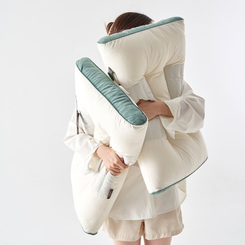 Подушка хлопковая с гречневой лузгой (48*74 см.) / арт. 286-1