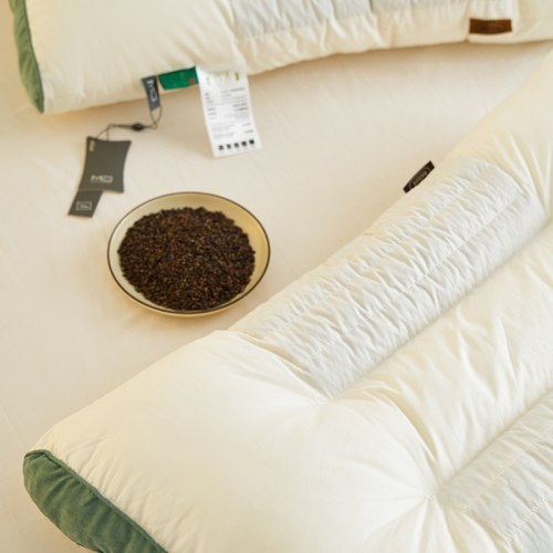 Подушка хлопковая с гречневой лузгой (48*74 см.) / арт. 286-1