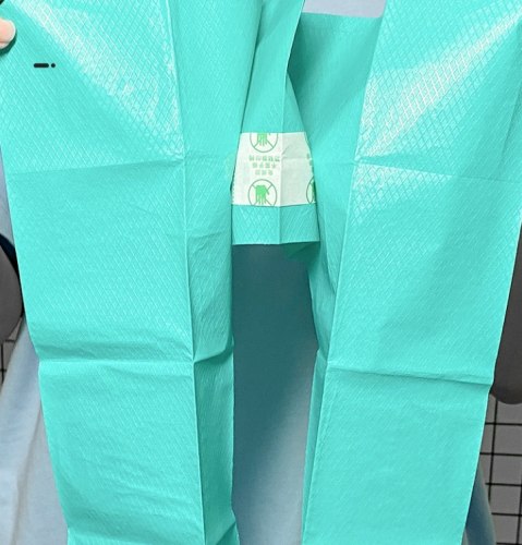 Одноразовый чехол для крышки унитаза на клейких полосках (1 шт.) / арт. 287-184