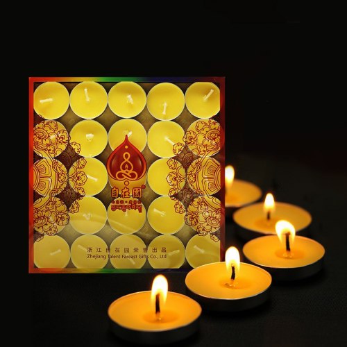 Натуральные свечи из масла Гхи "Bodhi Light" (упаковка, 100 шт.) / арт. 279-168