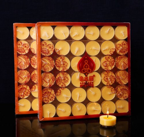 Натуральные свечи из масла Гхи "Bodhi Light", поштучно / арт. 20092-28