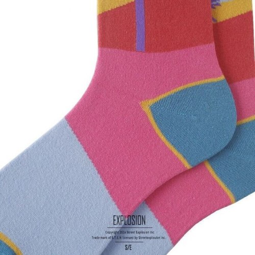 Носки цветные в корейском стиле (в ассортименте) / арт. 246-43