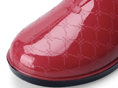 Туфли резиновые на каблуке (галоши) / арт. 258-105р