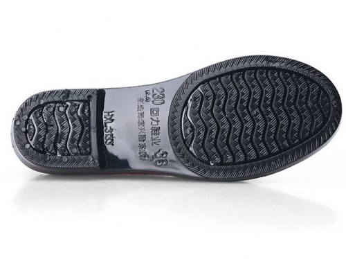 Туфли резиновые на каблуке (галоши) / арт. 258-105б