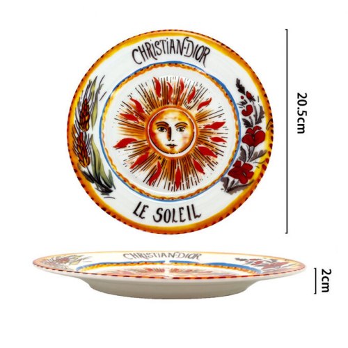 Тарелка фарфоровая "Christian Dior Le Soleil" / арт. 278-13