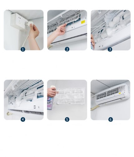 Чистящее средство для кондиционеров KINBATA, 600 мл. / арт. 277-36