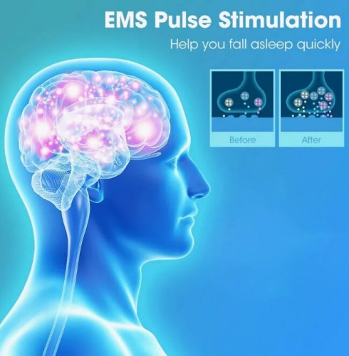 Микротоковый прибор для глубокого сна миостимулятор EMS, антистресс для рук от бессонницы / арт. 277-116