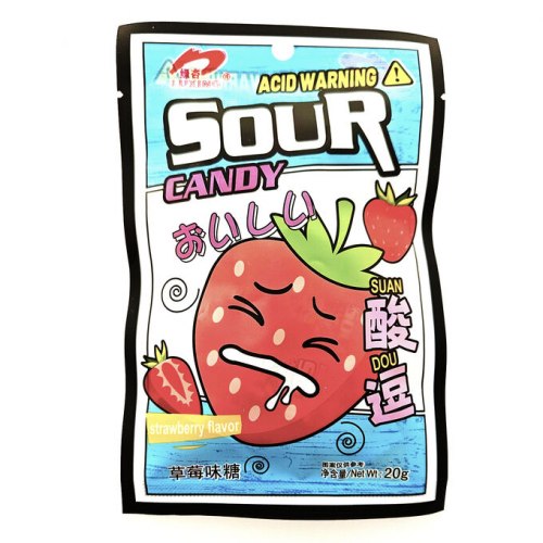 Конфеты Luxing Sour Candy 20 гр. / арт. 4