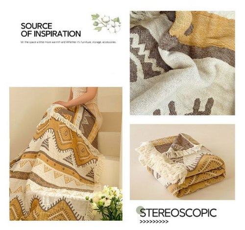 Покрывало хлопковое "Аяуаска", 200*230 см. / арт. 279-30