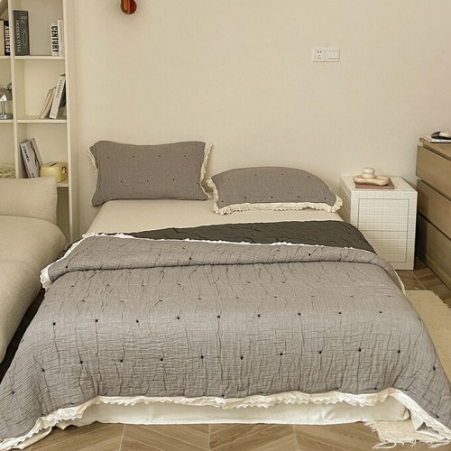 Комплект марлевый "Grey Cream Puff", 150*200 см. / арт. 279-16