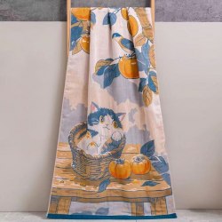 Плед полотенце из многослойной марли / арт. 279-90