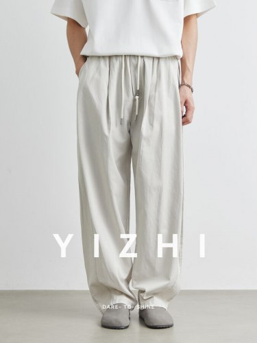 Мужские брюки из лиоцелла YIZHI Yamamoto (Япония) / арт. 279-188