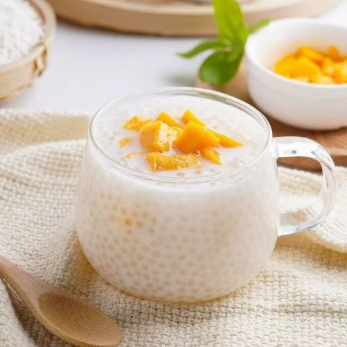 Крахмальные шарики белые Tapioca Pearl Bubble Tea (Boba, тапиока, 50 гр., рецепт внутри!) / арт. 281-83