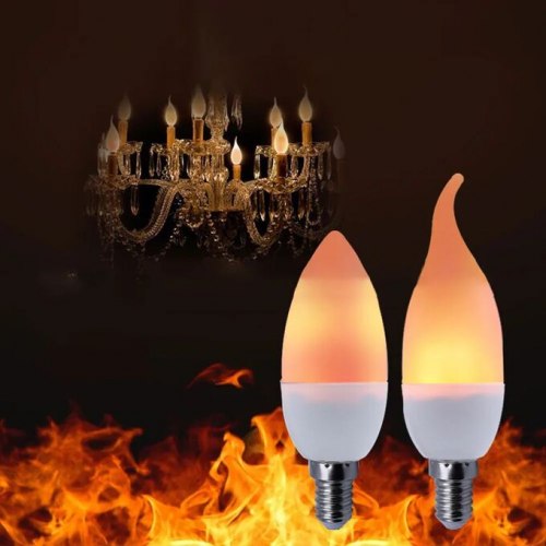Лампа светодиодная LED FLAME LIGHT, Е14 / арт. 280-67