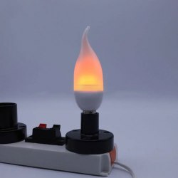 Лампа светодиодная LED FLAME LIGHT, Е14 / арт. 280-67