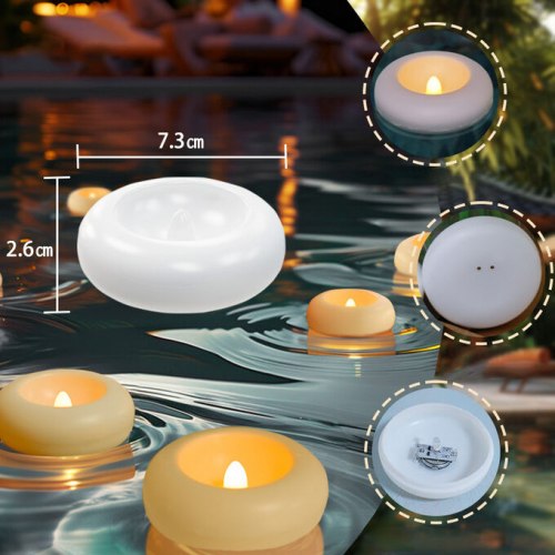 Плавающая светодиодная свеча LED Candle (1 шт.) / арт. 280-27 Плавающая светодиодная свеча LED Candle (1 шт.) / арт. 280-27