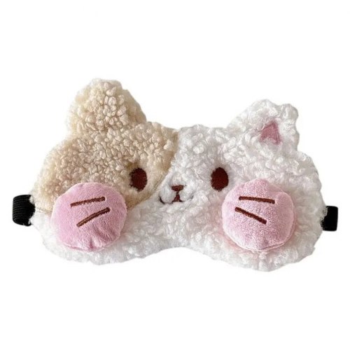 Маска для сна с охлаждающим пакетом "Котик" / арт. 284-67