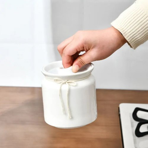 Банка керамическая с крышкой SP SAUSE, 500 мл. (Япония) / арт. 283-100