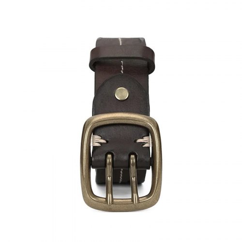 Кожаный ремень ручной работы / арт. 284-7