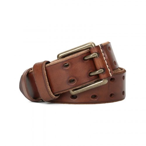 Кожаный ремень ручной работы / арт. 284-6