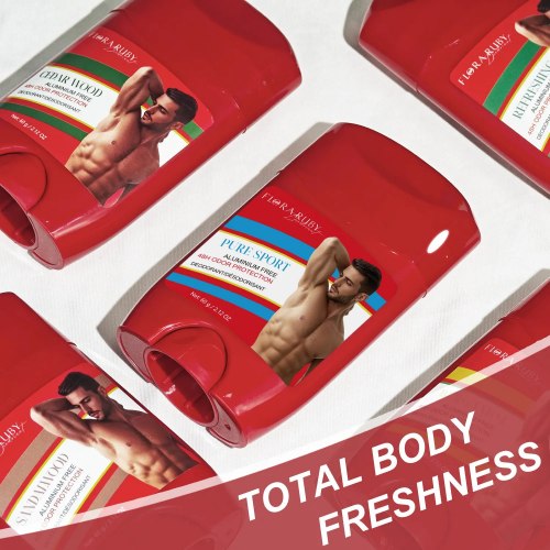 Дезодорант стик для подмышек Flora Ruby (в ассортименте) / арт. 284-30