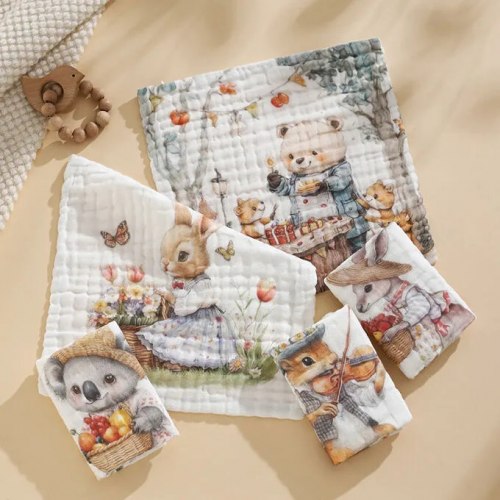 Салфетка марлевая KOKUBO 6-слойная 3D (1 шт.) / арт. 283-86