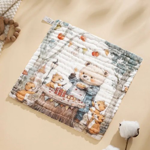 Салфетка марлевая KOKUBO 6-слойная 3D (1 шт.) / арт. 283-86