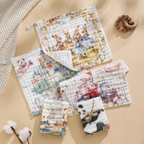 Салфетка марлевая KOKUBO 6-слойная 3D (1 шт.) / арт. 283-86