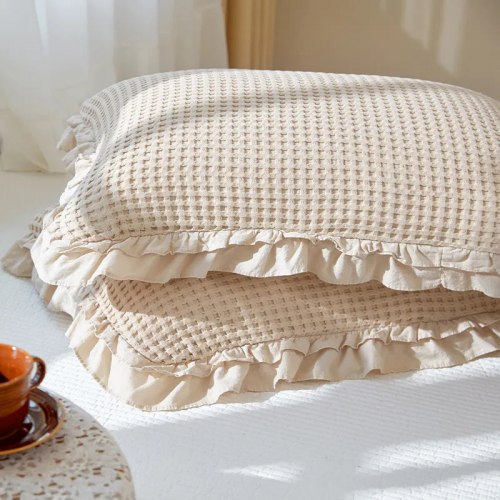 Наволочка хлопковая "Waffle" / арт. 284-33