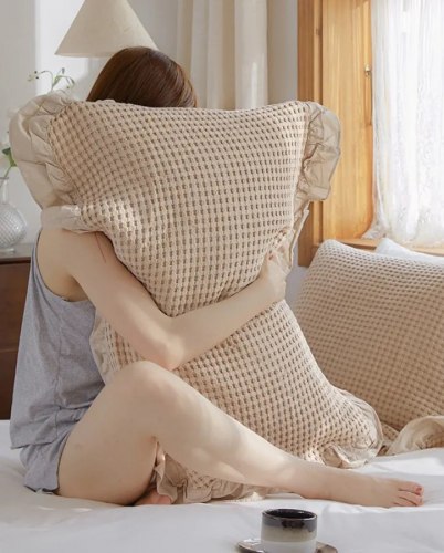 Наволочка хлопковая "Waffle" / арт. 284-33