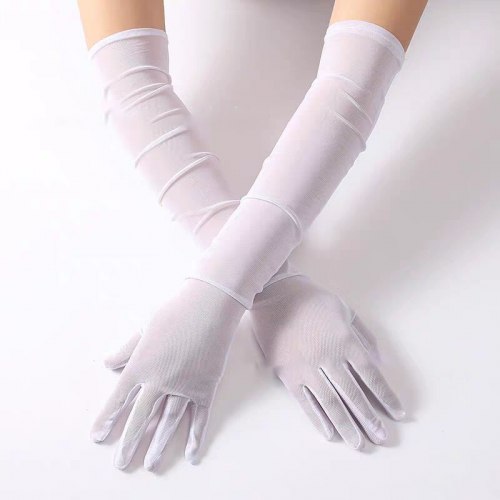 Перчатки длинные "Вуаль ZERO" / арт. 286-61б