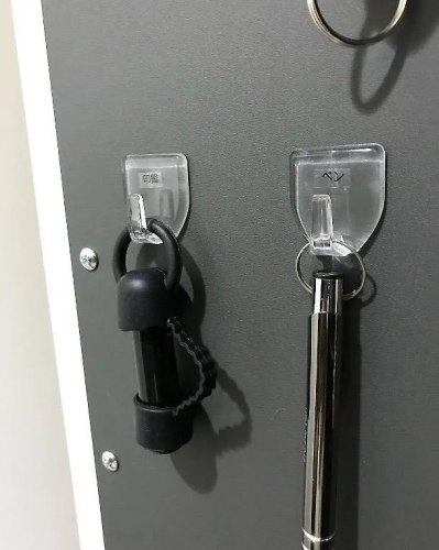 Крючок прозрачный KOKUBO (2 шт., Япония) / арт. 283-105