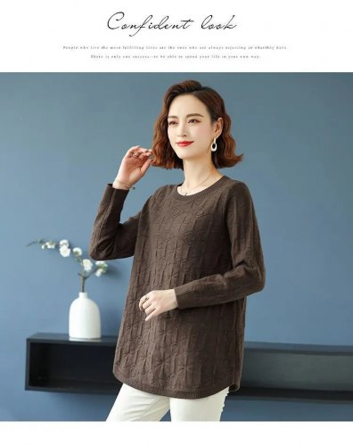 Пуловер кофта женская большого размера / арт. 284-99