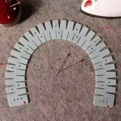 Силиконовый инструмент для горячей подгибки Silicone Hemmer / арт. 283-115