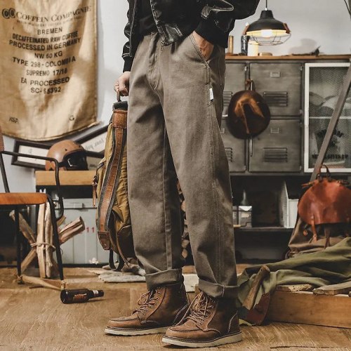 Хлопковые брюки с утеплителем UNISEX / арт. 285-13