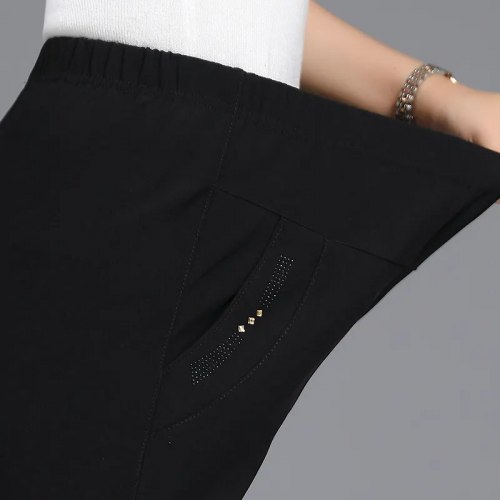 Трикотажные брюки с утеплителем / арт. 284-101