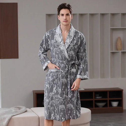 Халат хлопковый "Каменные джунгли" XL (унисекс) / арт. 286-13