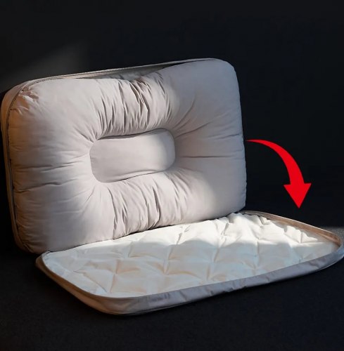 Подушка анатомическая с пуховым чехлом (Япония) / арт. 288-22