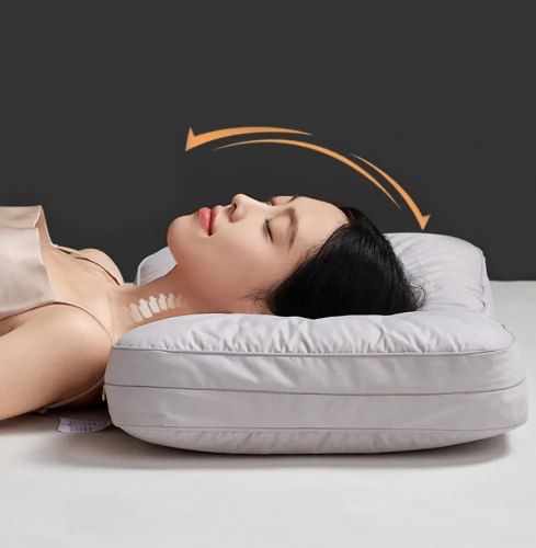 Подушка анатомическая с пуховым чехлом (Япония) / арт. 288-22