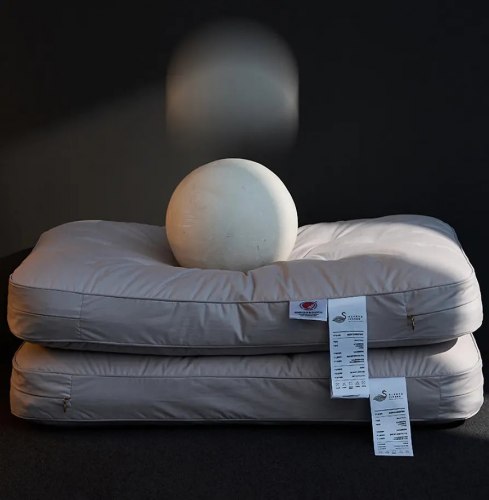 Подушка анатомическая с пуховым чехлом (Япония) / арт. 288-22