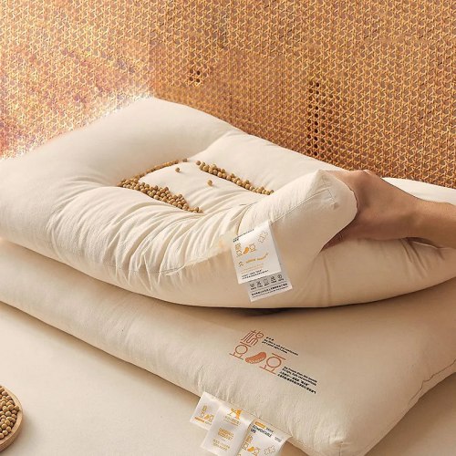 Подушка анатомическая с соевым наполнителем "Cotton Bean" (Коттон Бин) / арт. 288-20