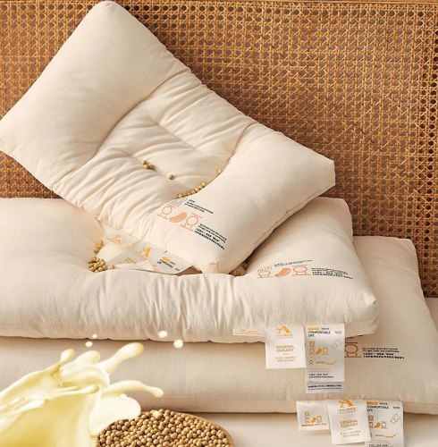 Подушка анатомическая с соевым наполнителем "Cotton Bean" (Коттон Бин) / арт. 288-20