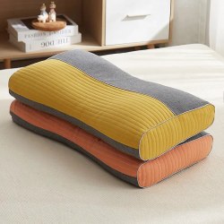 Подушка с наполнителем из гречневой лузги "Желтая" / арт. 288-24