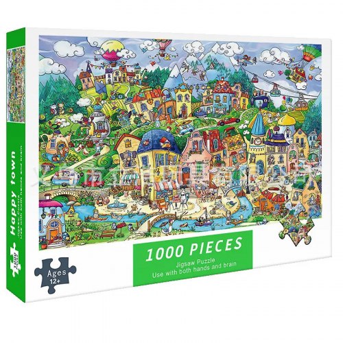 Пазл из 1000 деталей "Сказочный город" / арт. 288-85