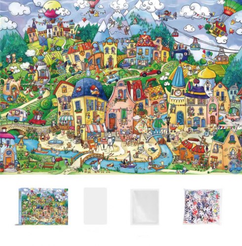 Пазл из 1000 деталей "Сказочный город" / арт. 288-85