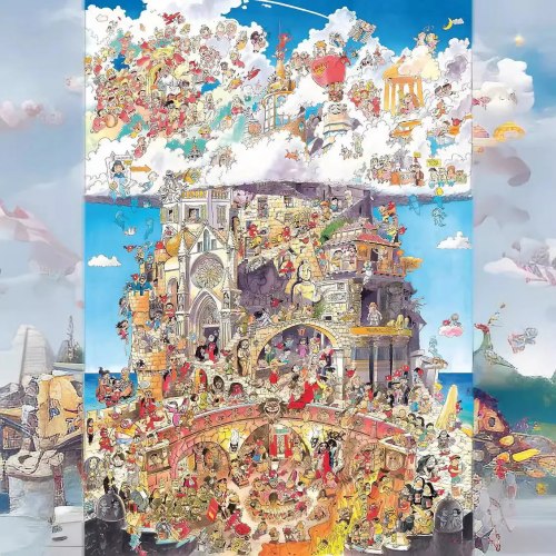 Пазл из 1000 деталей "Устройство мира" / арт. 288-84