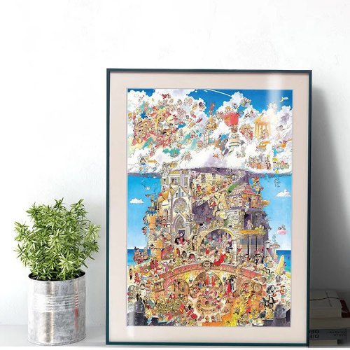 Пазл из 1000 деталей "Устройство мира" / арт. 288-84