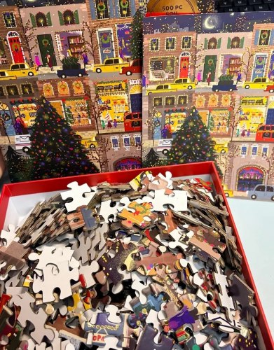 Пазл GALISON "Зимние огни Нью-Йорка", 500 шт. / арт. 288-82