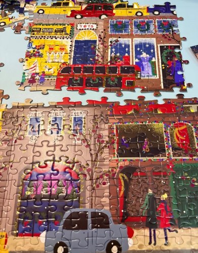 Пазл GALISON "Зимние огни Нью-Йорка", 500 шт. / арт. 288-82